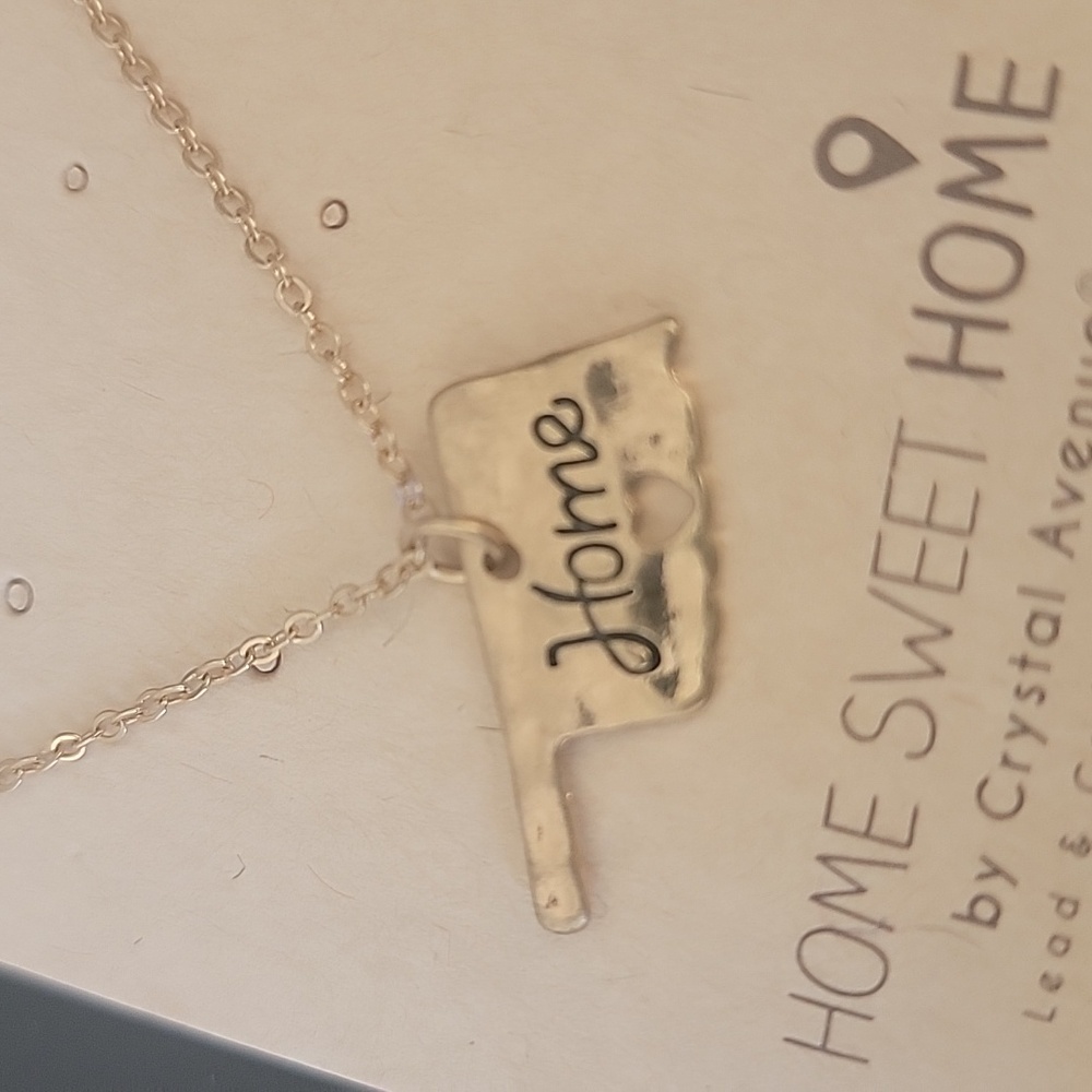 Oaklahoma necklace brand new Gold Plated - Picture 3 of 3